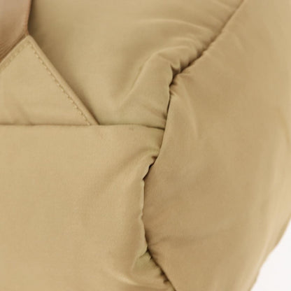 Prada Double Pocket Buckle Backpack Tessuto, BEIGE, NYLON, Backpack