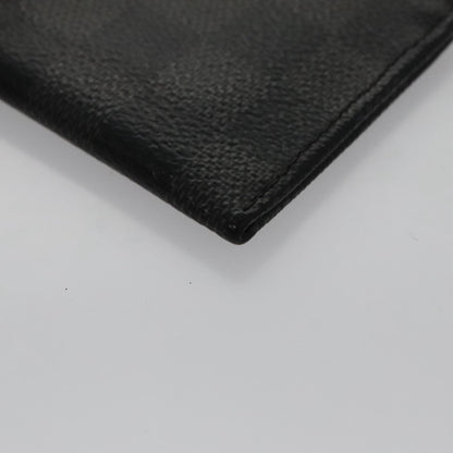 Louis Vuitton Porte-Monnaie NM Wallet Damier Graphite, GRAY, CANVAS, Wallets