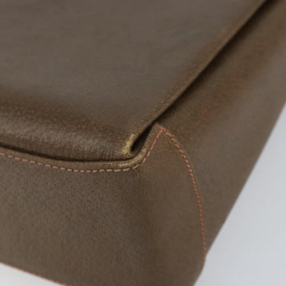 Gucci Vintage Shoulder Bag Leather, BROWN, LEATHER, Shoulder bag