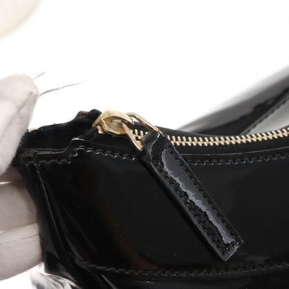 Gucci D Ring Hobo Patent, BLACK, PATENT_LEATHER, Shoulder bag