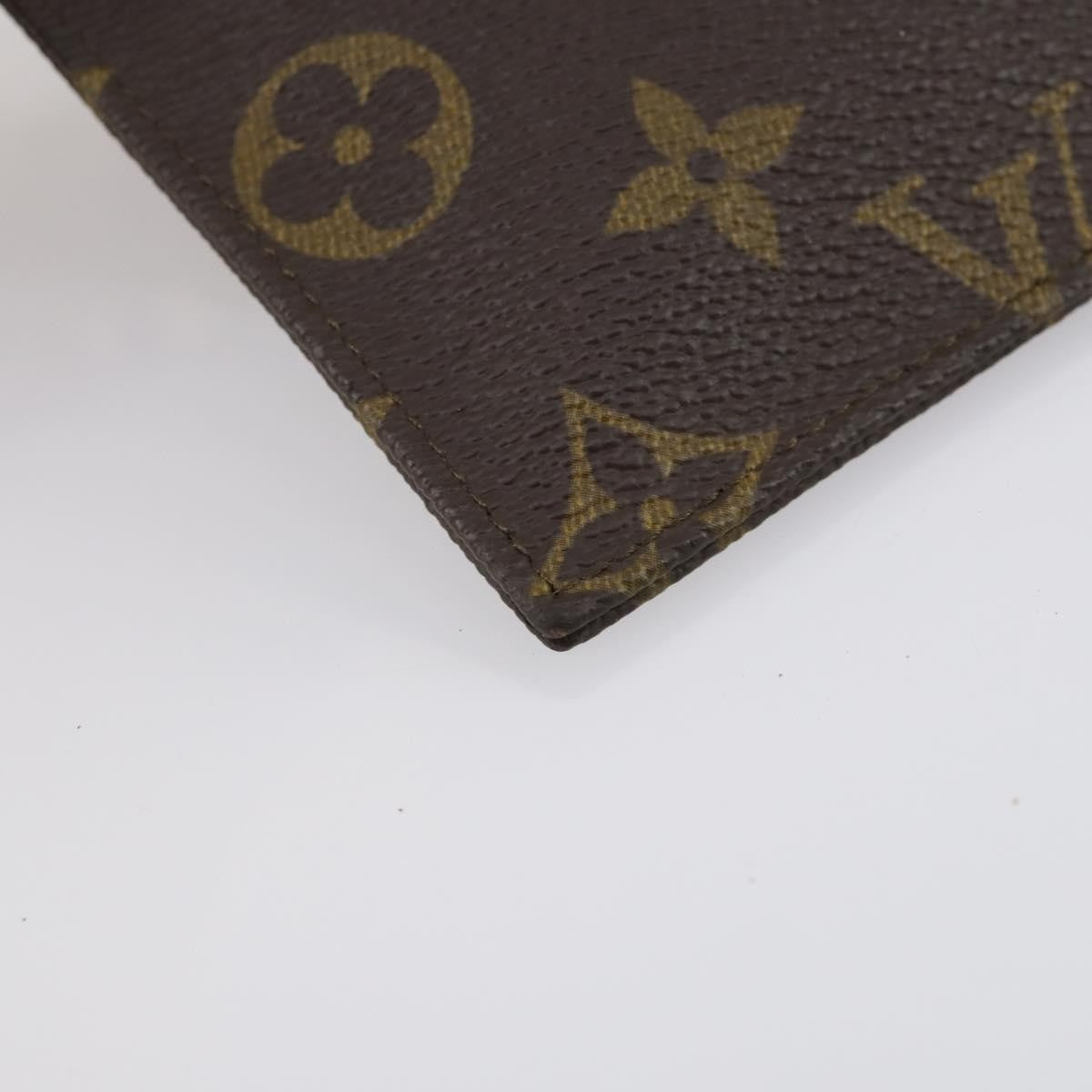 Louis Vuitton Pochette Secret Monogram canvas, BROWN, CANVAS, Clutche & pouche