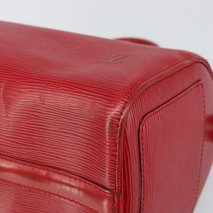 Louis Vuitton Speedy Handbag Epi Leather, RED, LEATHER, Handbag