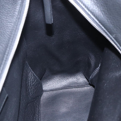 Balenciaga Everyday Carry Tote Leather, BLACK, LEATHER, Tote bag