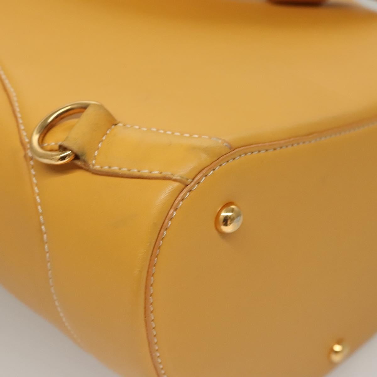 Loewe Anton Sling Bag Leather, YELLOW, LEATHER, Shoulder bag