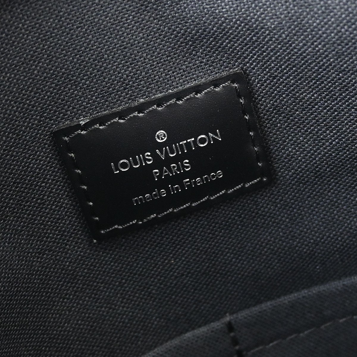 Louis Vuitton Tadao Handbag Damier Graphite, GRAY, CANVAS, Tote bag