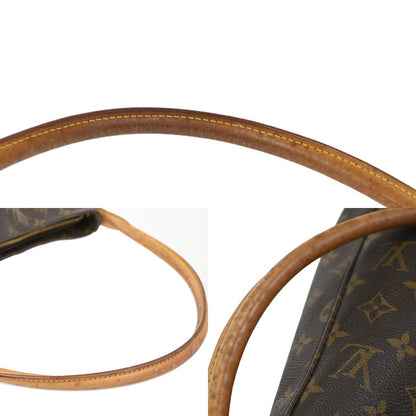 Louis Vuitton Looping Handbag Monogram Canvas, BROWN, CANVAS, Handbag