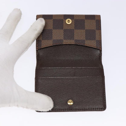 Louis Vuitton Ludlow Wallet Damier, BROWN, CANVAS, Wallets