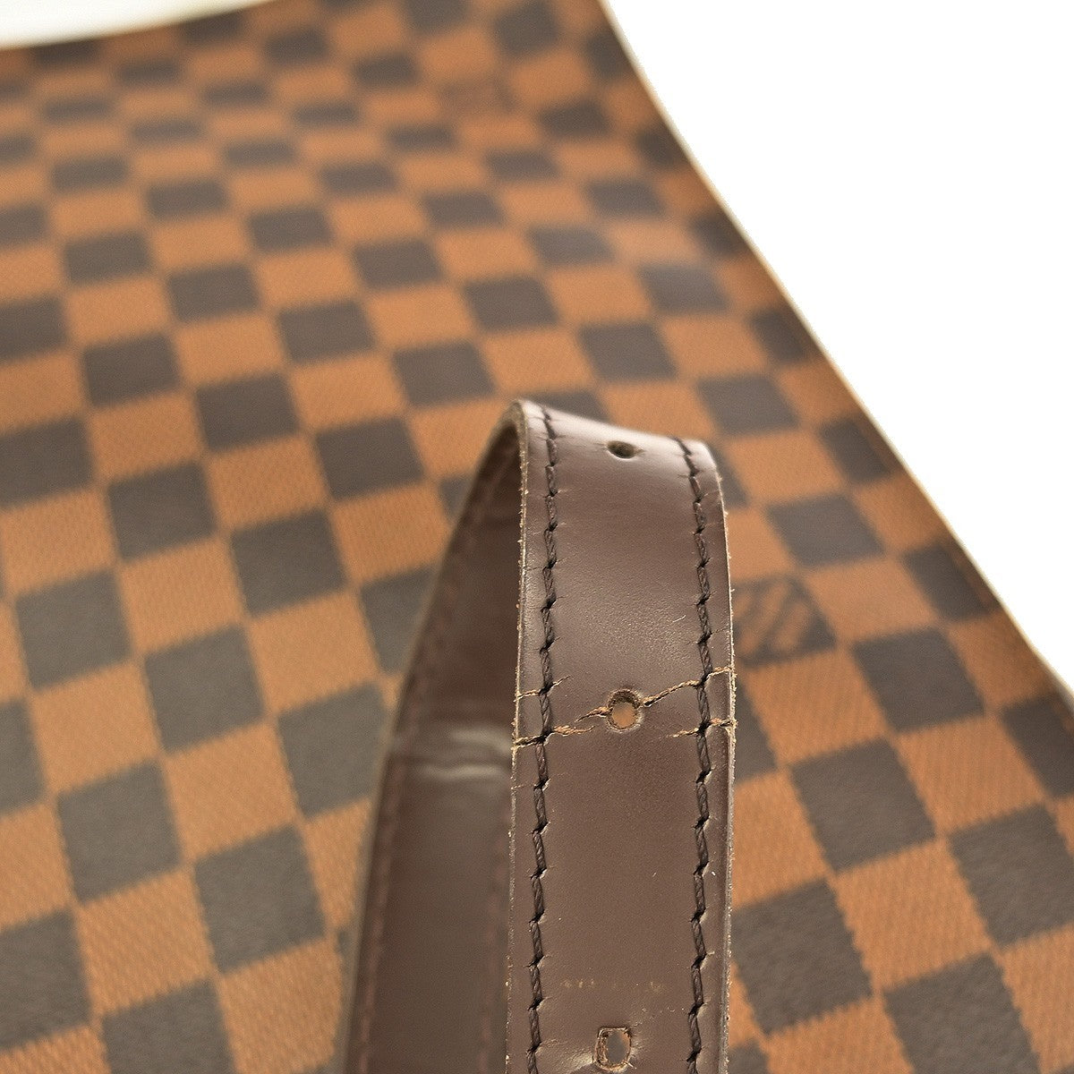 Louis Vuitton Musette Handbag Damier, BROWN, CANVAS, Shoulder bag