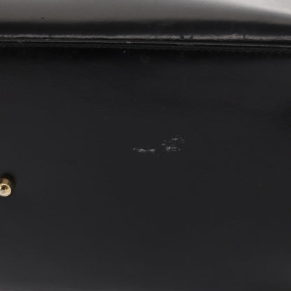 Gucci Vintage Handbag Leather, BLACK, LEATHER, Handbag