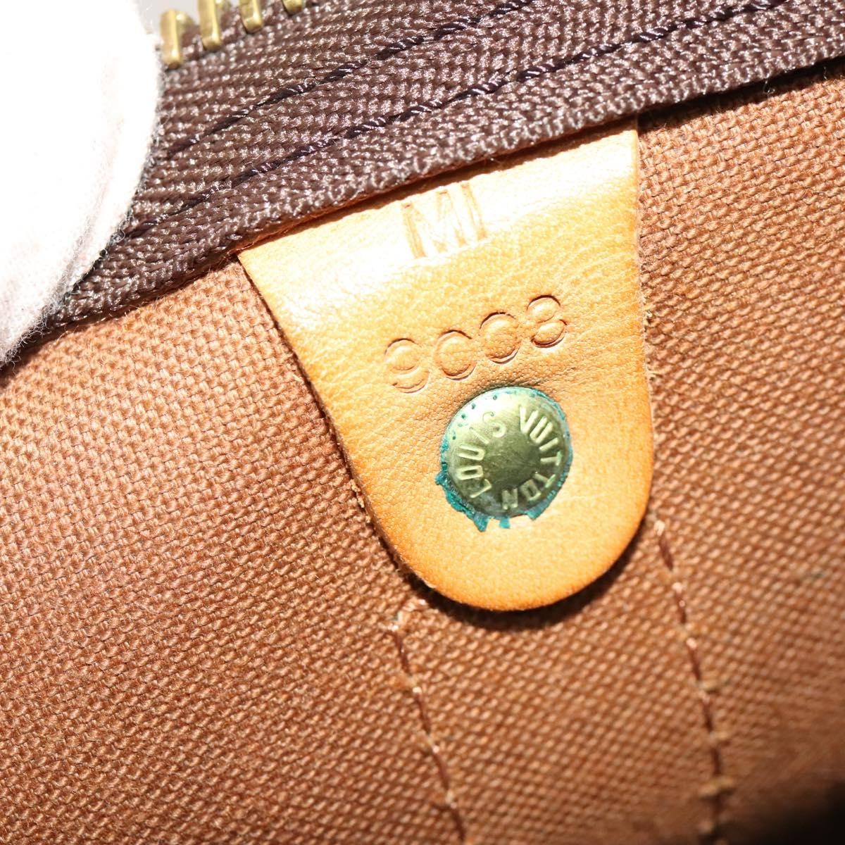 Louis Vuitton Keepall Bag Monogram Canvas, BROWN, CANVAS, Travel bag