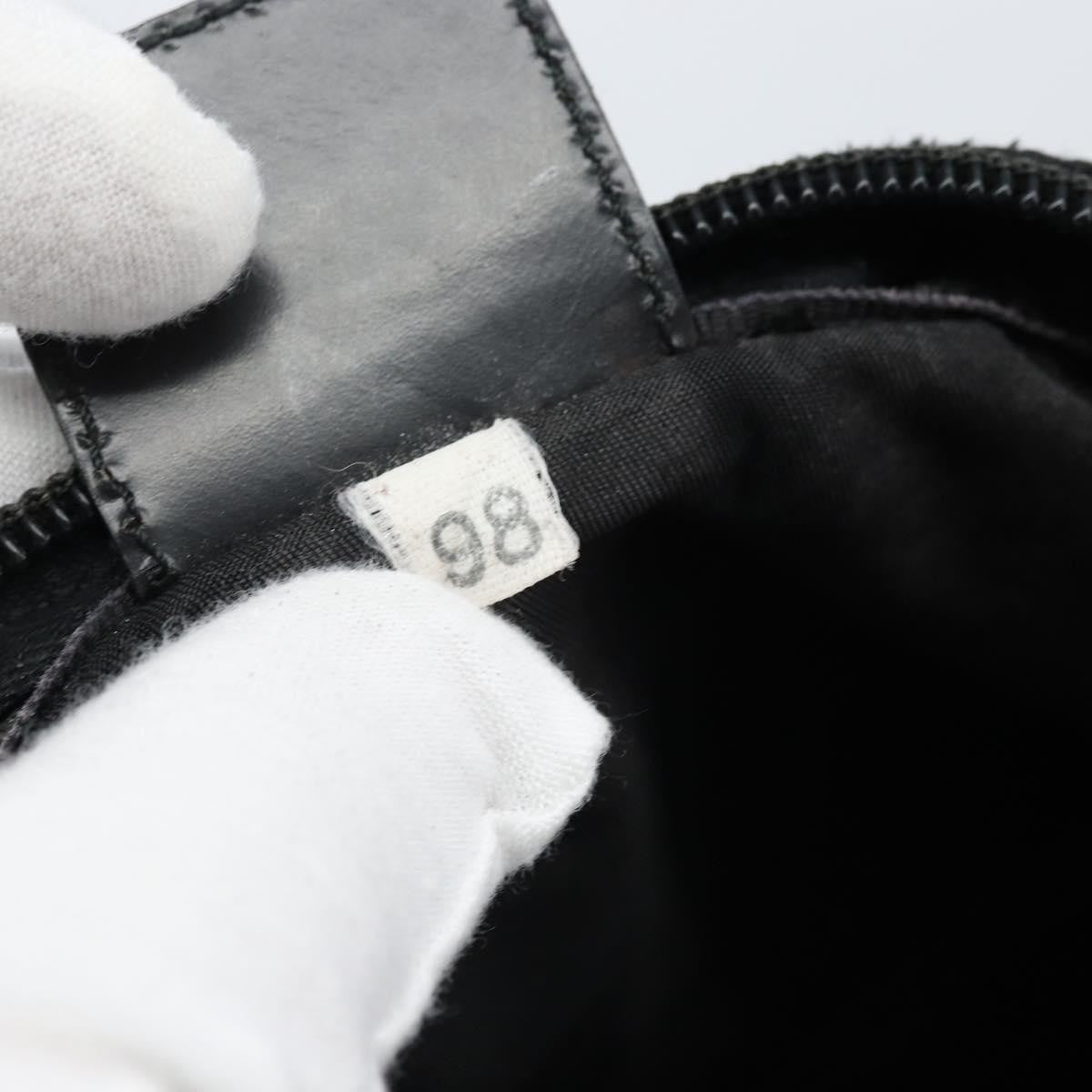 Prada Vintage Pouch Tessuto, BLACK, NYLON, Clutche & pouche