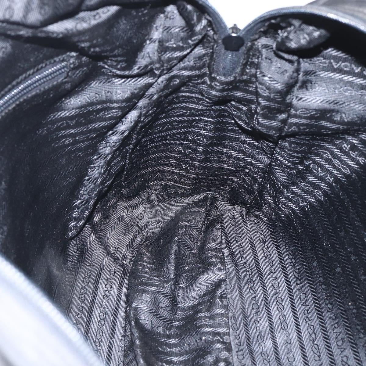 Prada Vintage Handbag Tessuto, BLACK, NYLON, Handbag