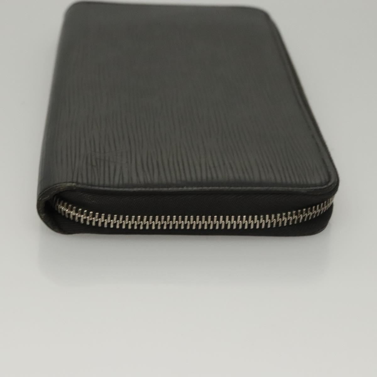 Louis Vuitton Zippy Organizer Epi Leather, BLACK, LEATHER, Wallets