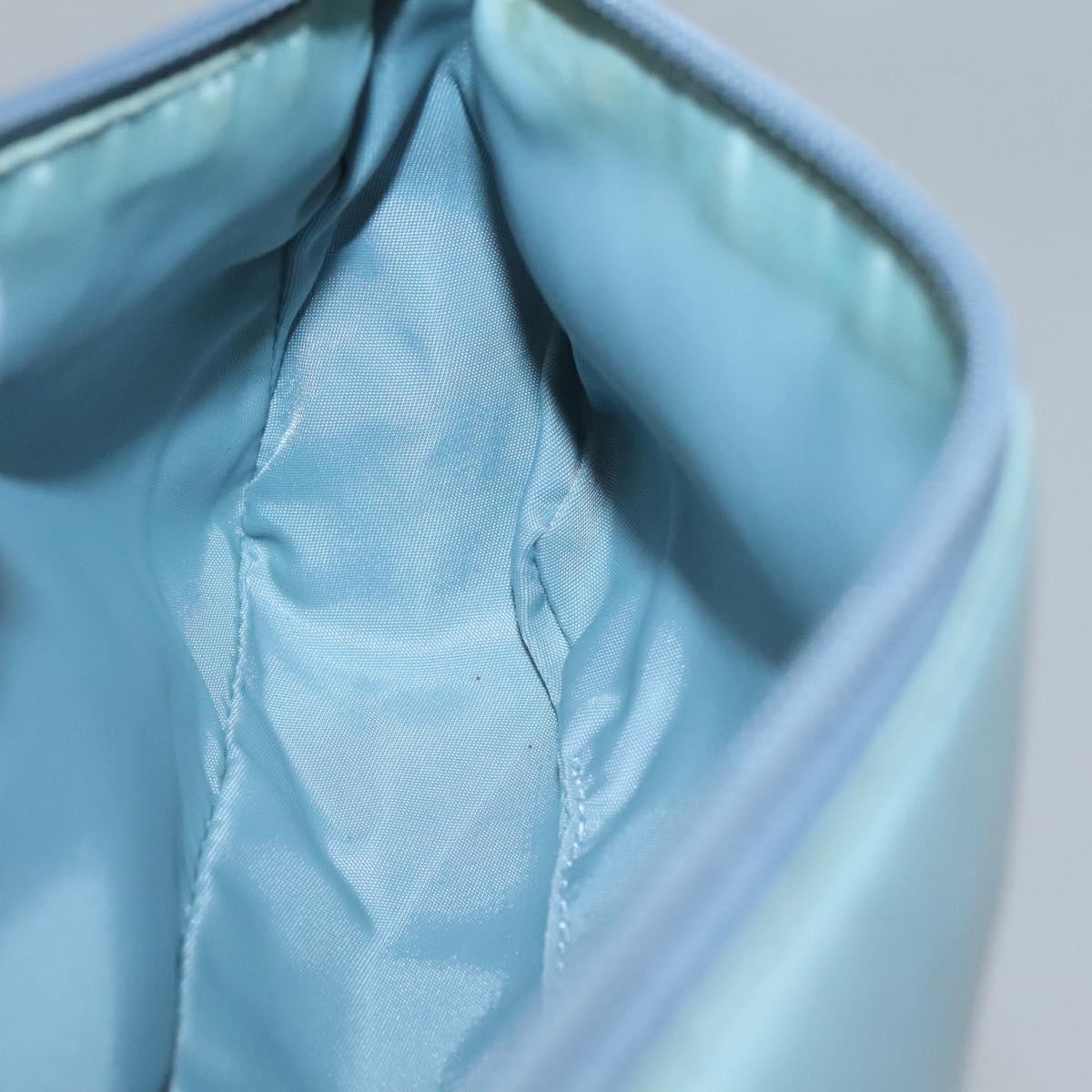 Prada Pochette Shoulder Bag Tessuto, BLUE, NYLON, Clutche & pouche