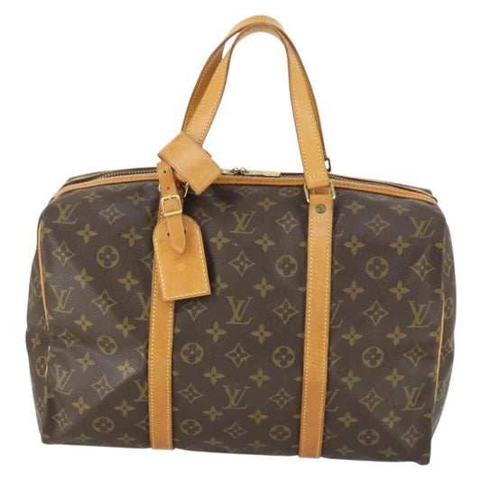 Louis Vuitton Sac Souple Handbag Monogram Canvas, BROWN, CANVAS, Travel bag