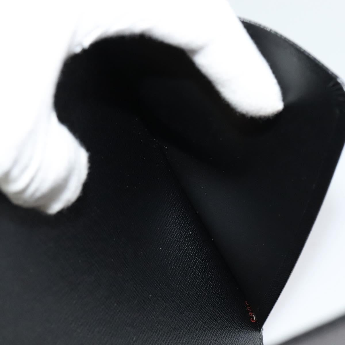 Louis Vuitton Agenda Cover Epi Leather, BLACK, LEATHER, Wallets