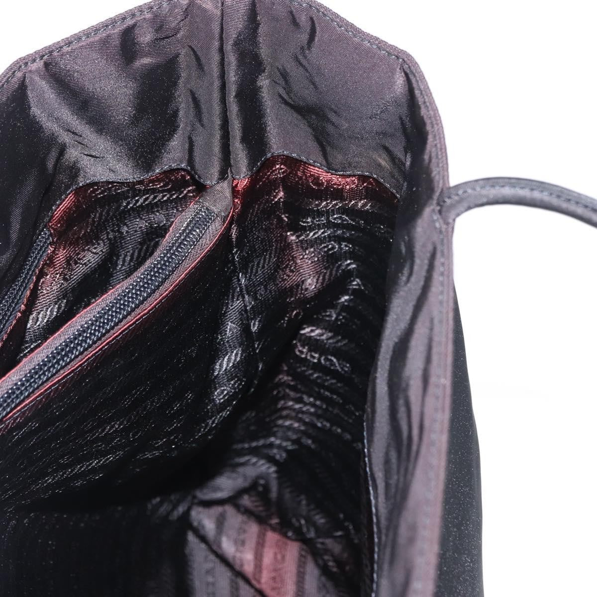 Prada Vintage Shoulder Bag Tessuto, BLACK, NYLON, Shoulder bag