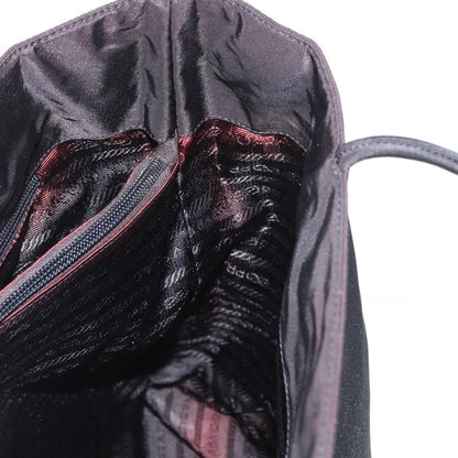 Prada Vintage Shoulder Bag Tessuto, BLACK, NYLON, Shoulder bag