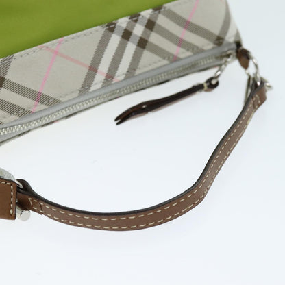 Burberry Nova check Pochette Nylon, GREEN, NYLON, Clutche & pouche