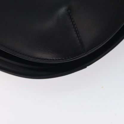 Salvatore Ferragamo Vintage Shoulder Bag Leather, BLACK, LEATHER, Shoulder bag