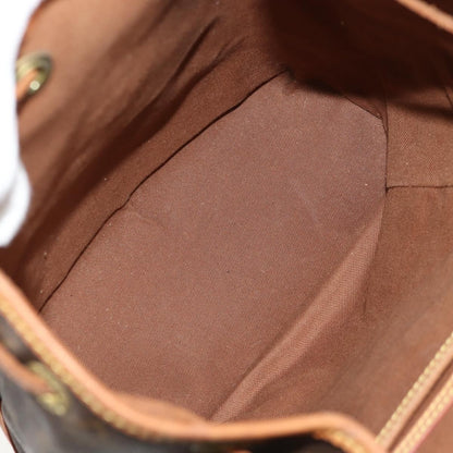 Louis Vuitton Montsouris Backpack Monogram Canvas, BROWN, CANVAS, Backpack