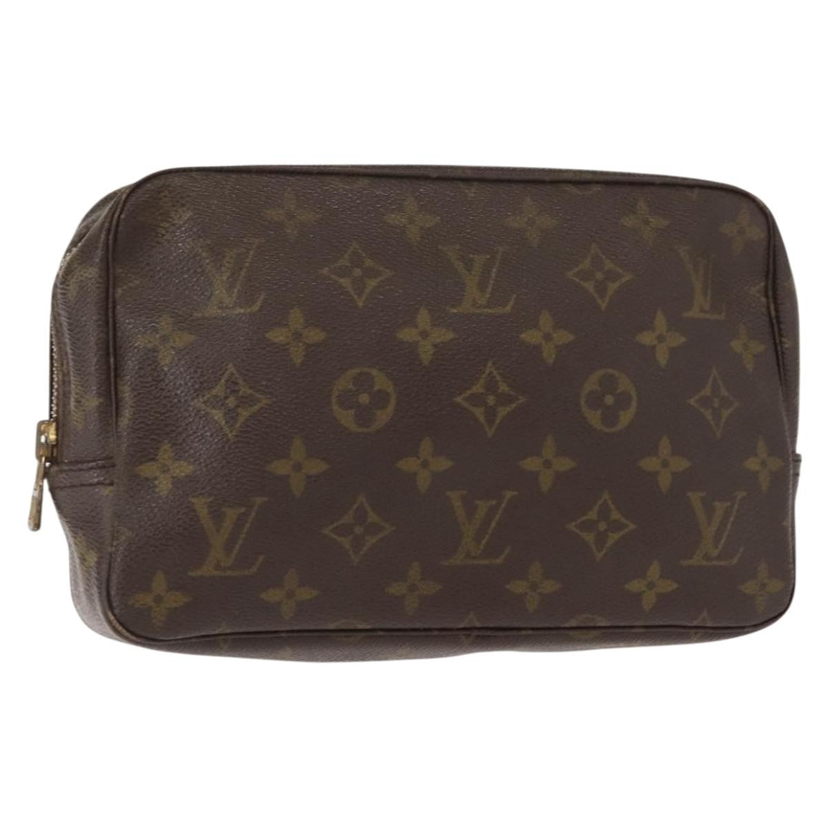 Louis Vuitton Trousse Toilette Monogram Canvas, BROWN, CANVAS, Clutche & pouche