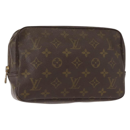 Louis Vuitton Trousse Toilette Monogram Canvas, BROWN, CANVAS, Clutche & pouche