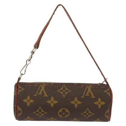 Louis Vuitton Papillon Pochette Monogram Canvas, BROWN, CANVAS, Clutche & pouche