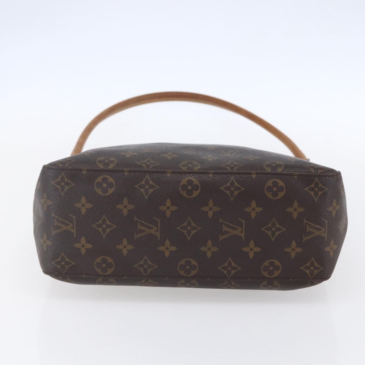 Louis Vuitton Looping Handbag Monogram Canvas, BROWN, CANVAS, Shoulder bag