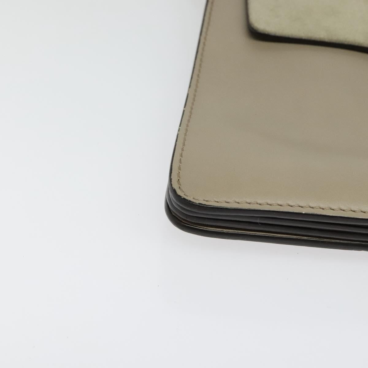 Chloe Faye Shoulder Bag Leather and Suede, BEIGE, SUEDE, Shoulder bag