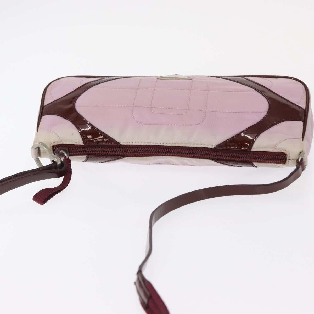 Prada Vintage Shoulder Bag Tessuto, PINK, NYLON, Shoulder bag