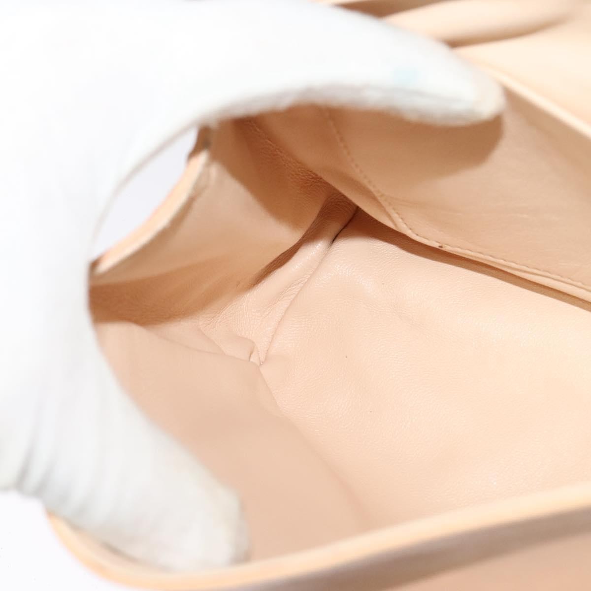 Chloe Vintage Flap shoulder bag Leather, BEIGE, LEATHER, Shoulder bag