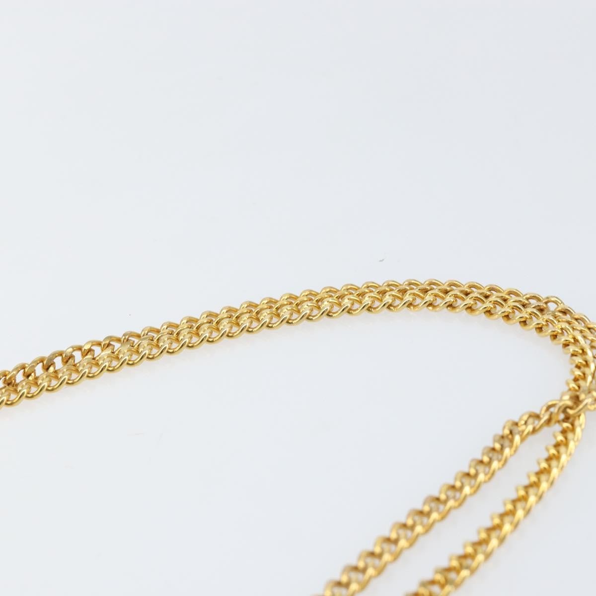 Christian Dior Vintage Honeycomb chain Canvas, BEIGE, CANVAS, Shoulder bag