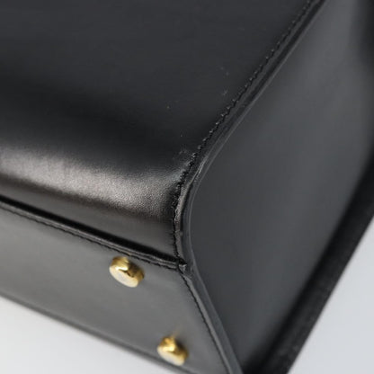 Celine Handbag Leather, BLACK, LEATHER, Handbag