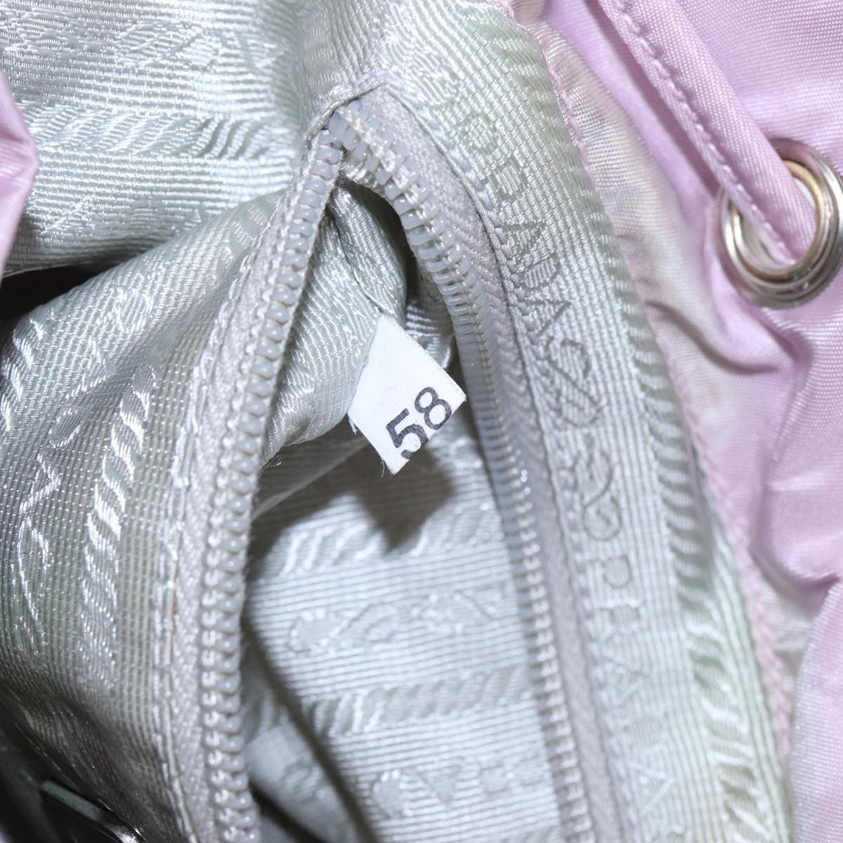 Prada Front Pocket Backpack Tessuto, PINK, NYLON, Backpack