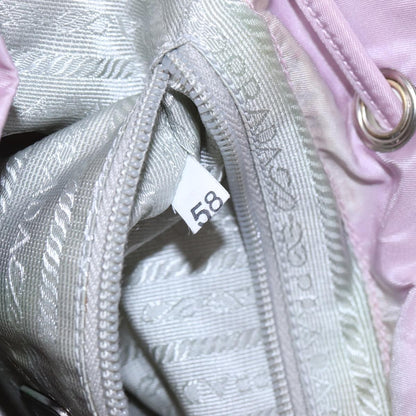 Prada Front Pocket Backpack Tessuto, PINK, NYLON, Backpack