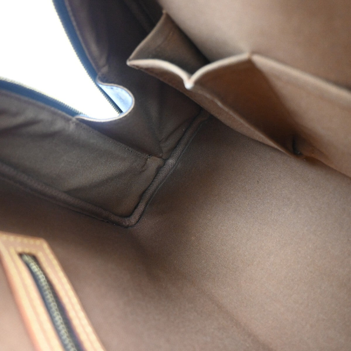 Louis Vuitton Nolita Handbag Monogram Canvas, BROWN, CANVAS, Handbag