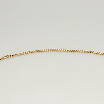 Celine Chain Shoulder Bag Leather, GRAY, LEATHER, Shoulder bag