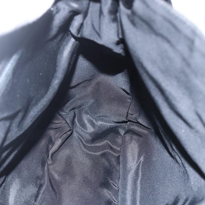 Prada Chain Shoulder Bag Tessuto, BLACK, NYLON, Shoulder bag