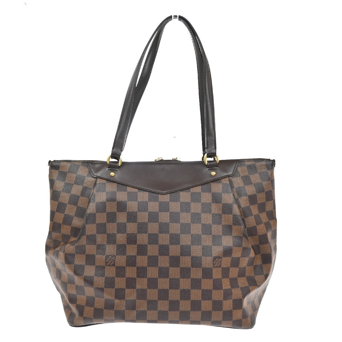 Louis Vuitton Westminster Handbag Damier, BROWN, CANVAS, Shoulder bag