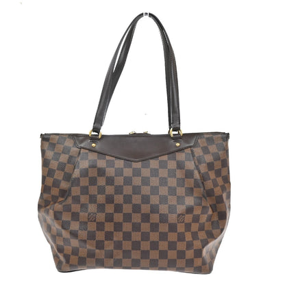 Louis Vuitton Westminster Handbag Damier, BROWN, CANVAS, Shoulder bag