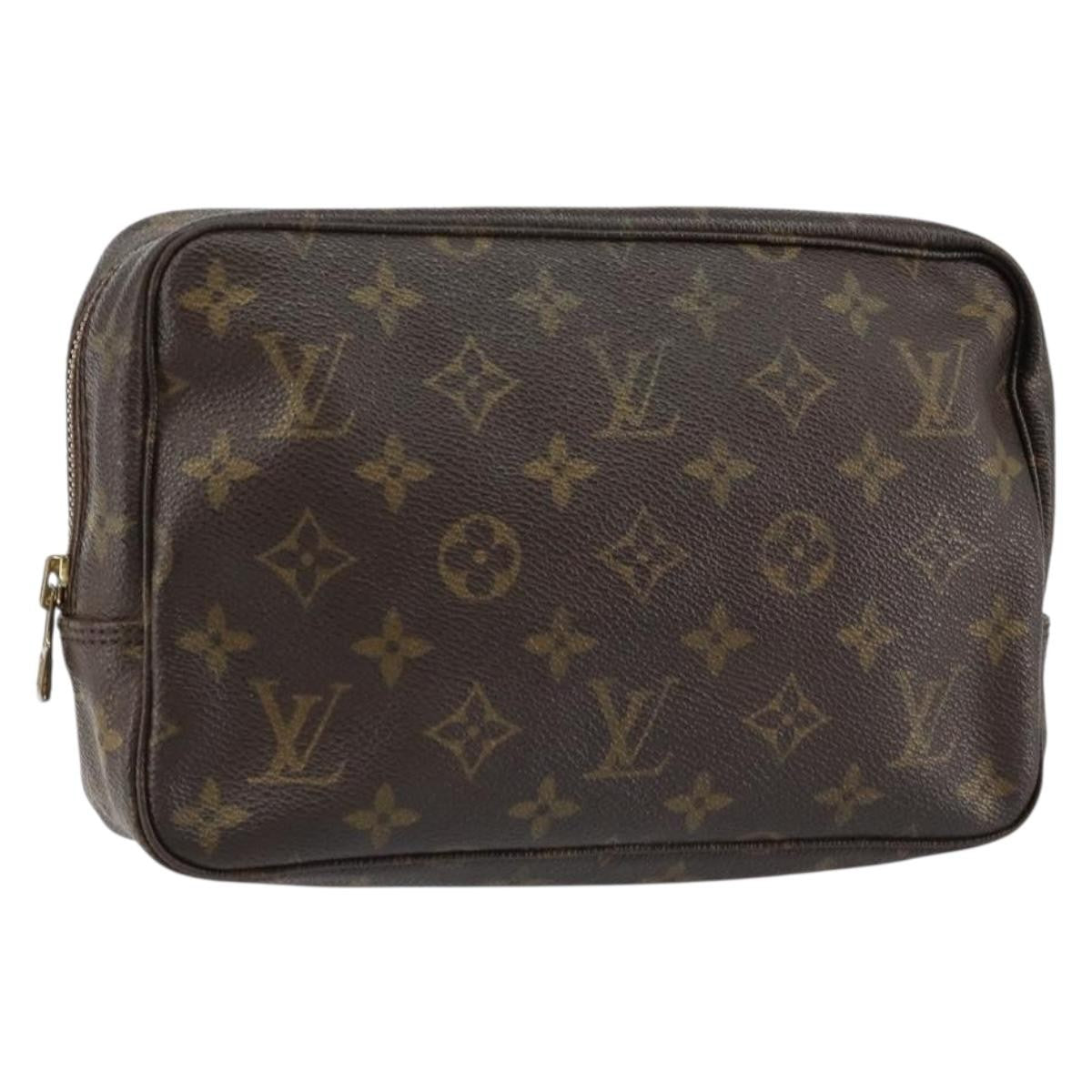 Louis Vuitton Trousse Toilette Monogram Canvas, BROWN, CANVAS, Clutche & pouche
