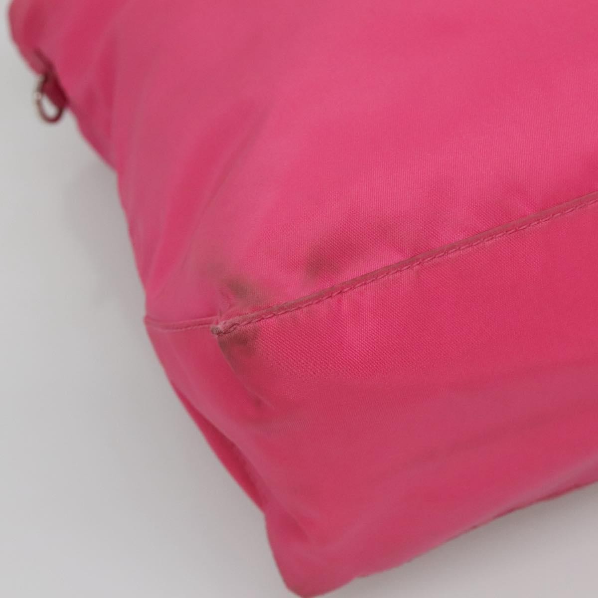 Prada Vela Convertible Tote Tessuto, PINK, NYLON, Tote bag