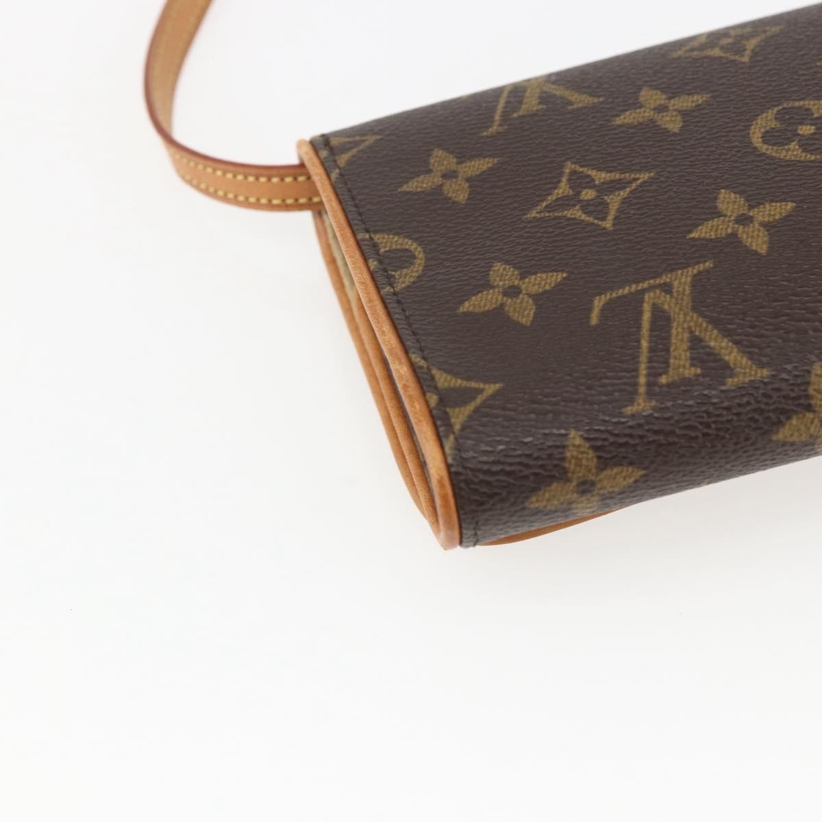 Louis Vuitton Twin Handbag Monogram Canvas, BROWN, CANVAS, Clutche & pouche