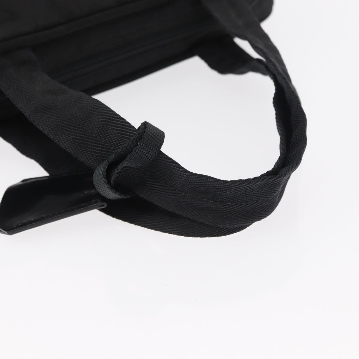 Prada Bowling Shoulder Bag Tessuto, BLACK, NYLON, Shoulder bag