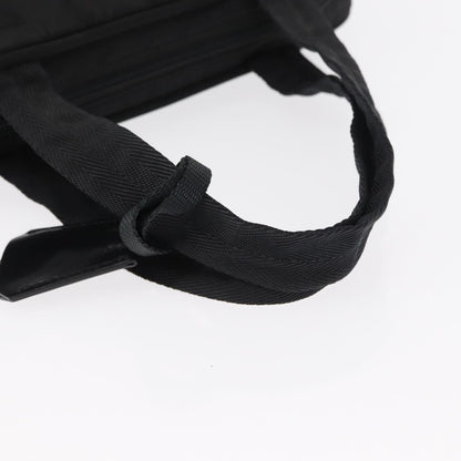 Prada Bowling Shoulder Bag Tessuto, BLACK, NYLON, Shoulder bag