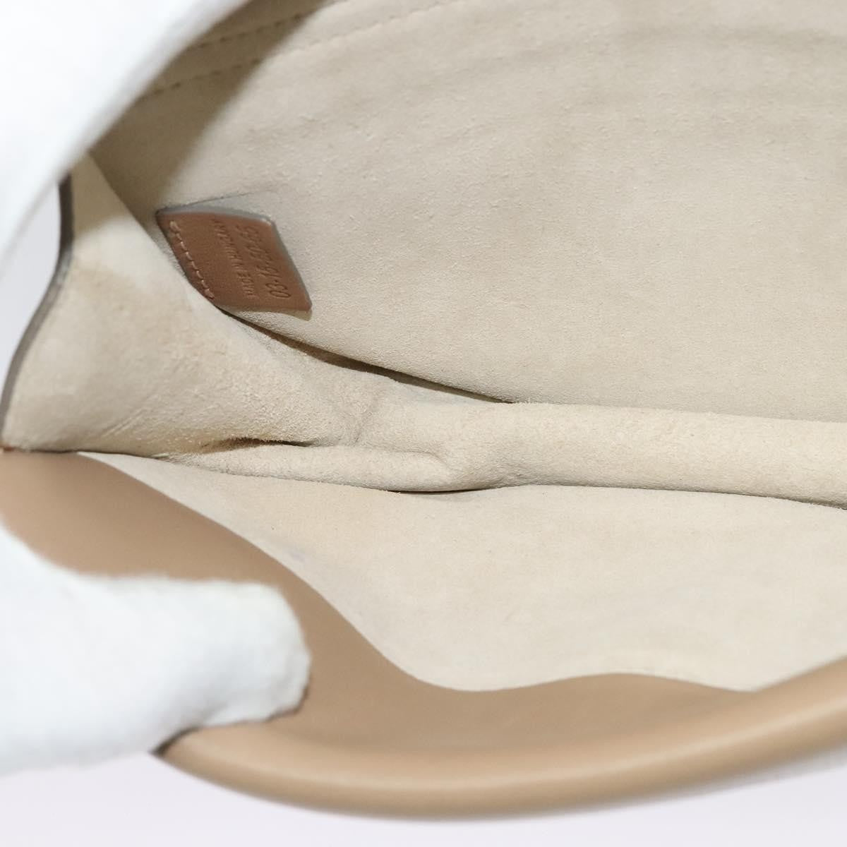 Chloe Georgia Shoulder Bag Leather, BEIGE, LEATHER, Shoulder bag