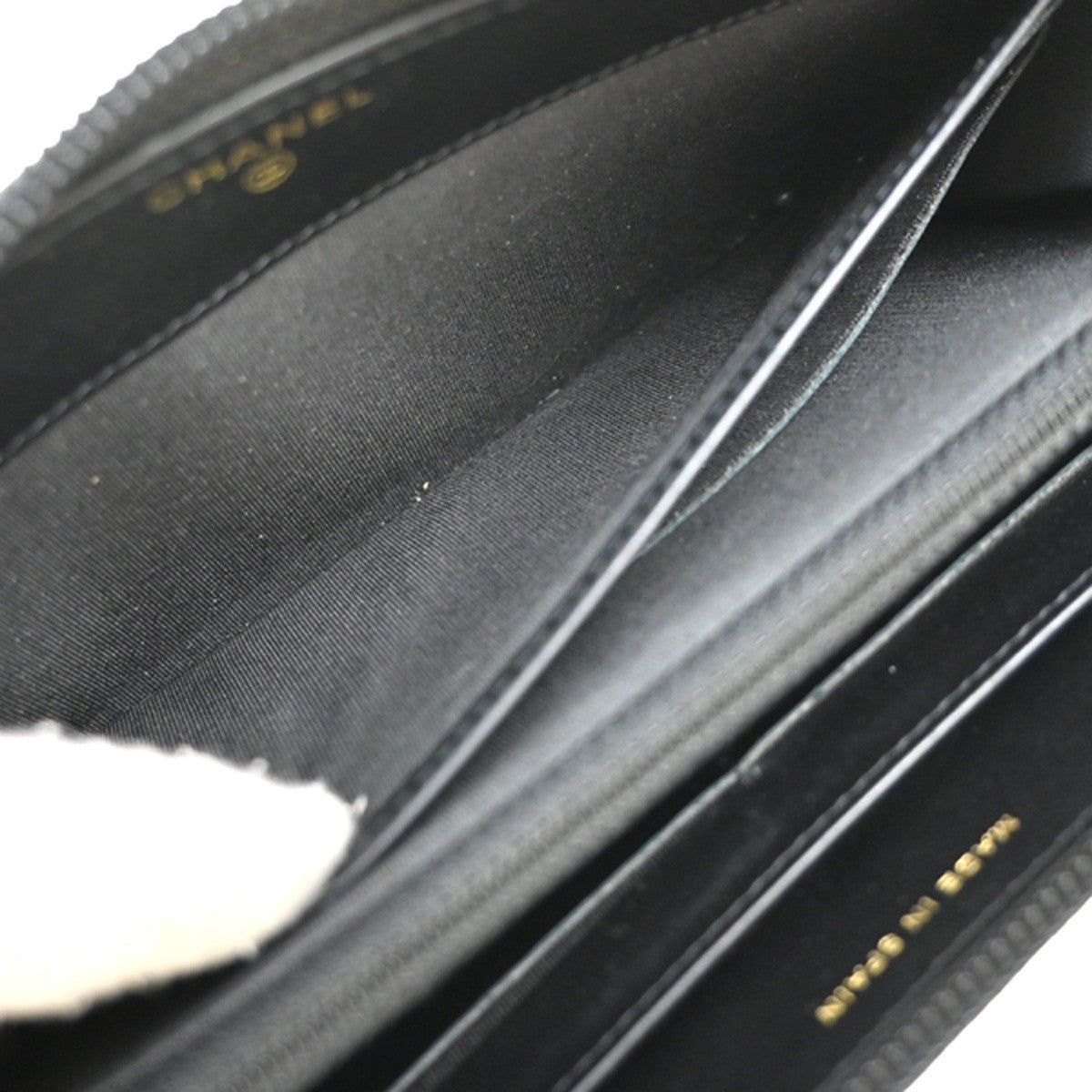 Chanel Timeless CC Zipped Wallet Goatskin, BLACK, LEATHER, Wallets