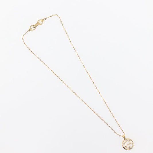Givenchy Logo G Necklace Metal, GOLD, METAL, Necklace