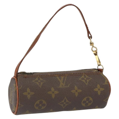 Louis Vuitton Papillon Pochette Monogram Canvas, BROWN, CANVAS, Clutche & pouche